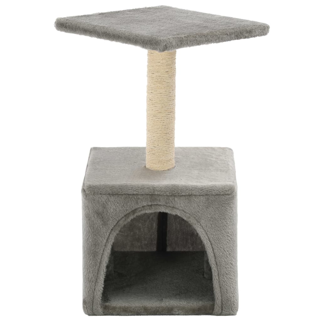 Vidaxl Cat Grakeding Post con sisal graffiaggio post 55 cm grigio