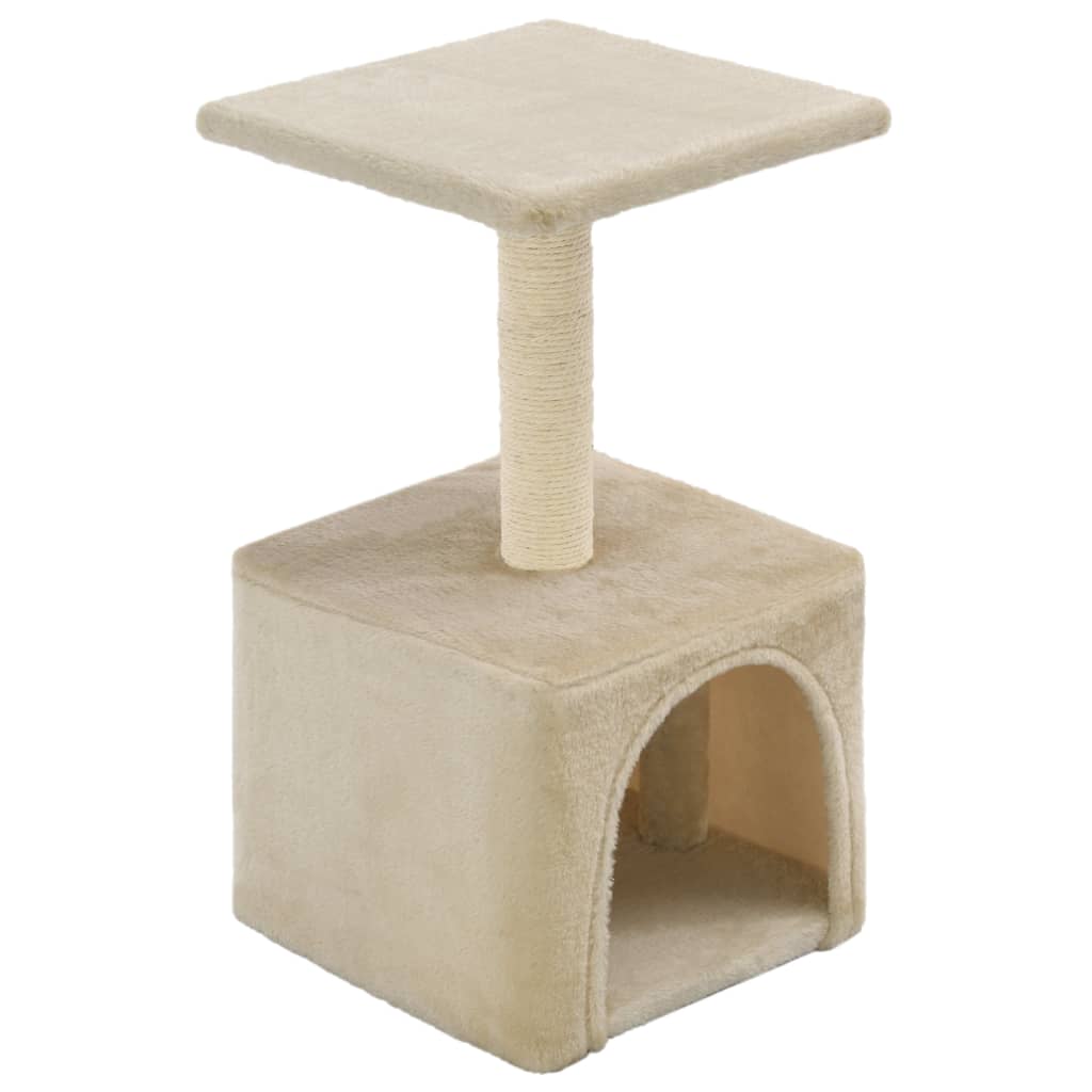 Vidaxl Cat Rangeing Post con Sisal Rastreing Post 55 cm beige