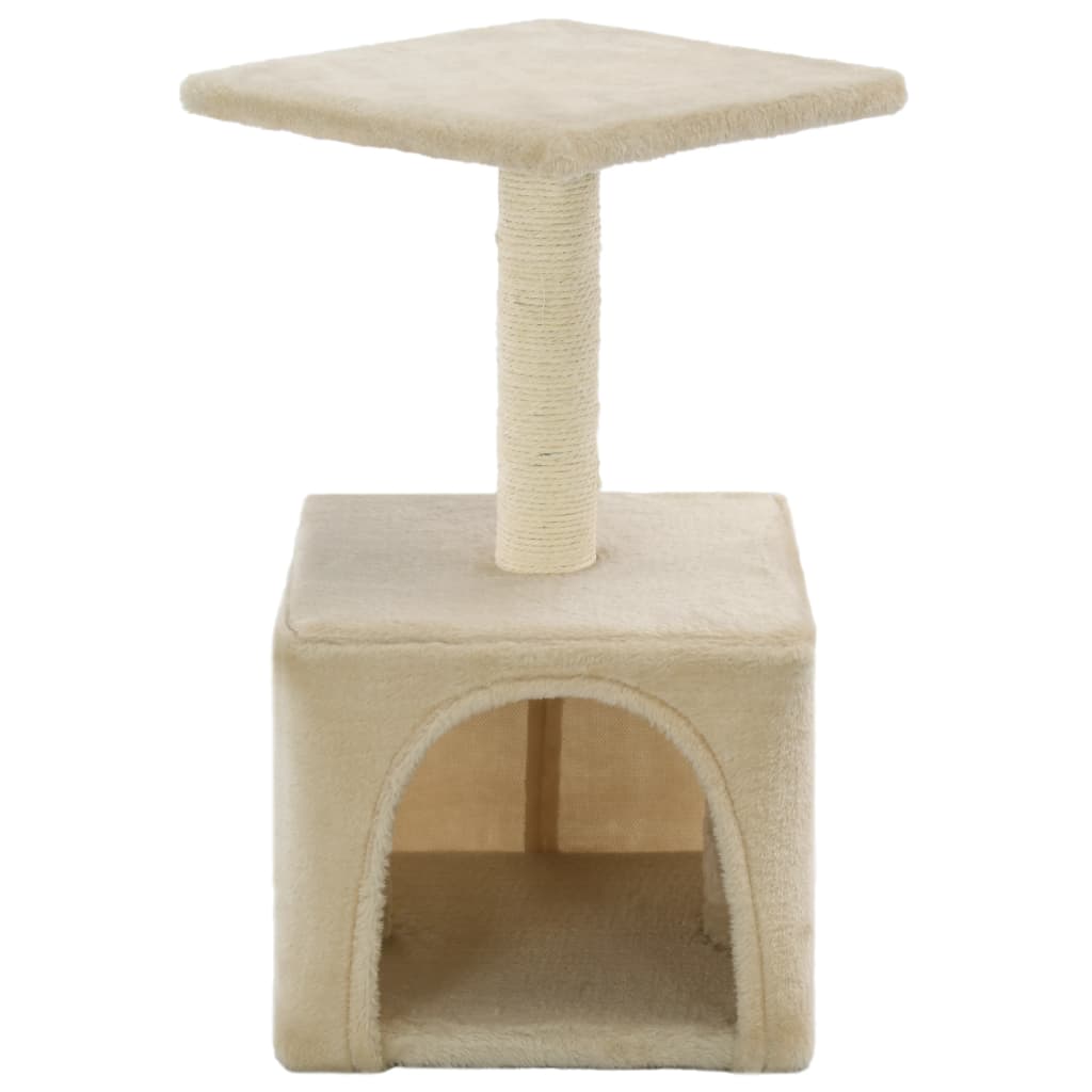 Vidaxl Cat Rangeing Post con Sisal Rastreing Post 55 cm beige