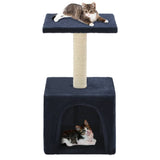 Vidaxl Cat Scracking Post s Sisal Scratching Post 55 cm tmavě modrá