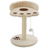 Vidaxl Cat Scratch Post avec sisal Scratch Post 40 cm beige et brun