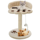 Vidaxl Cat Scratch Post avec sisal Scratch Post 40 cm beige et brun