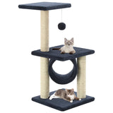 Vidaxl Cat Scratch Post avec sisal Scratch Posts 65 cm bleu foncé