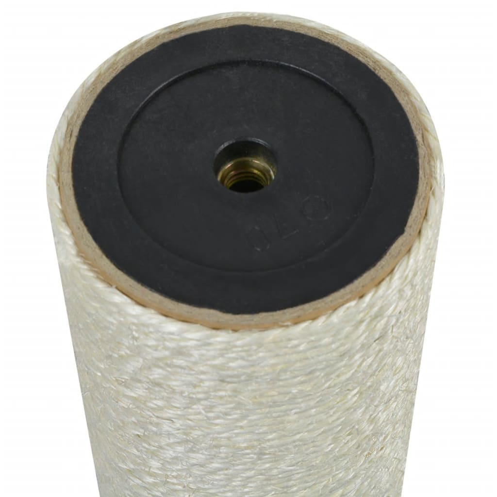 Vidaxl Cat Scratching Post 8x20 cm 10 mm beige