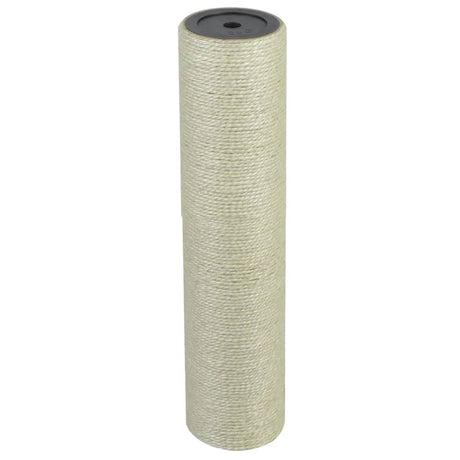Vidaxl -Katzenkratzer nach 8x35 cm 10 mm Beige