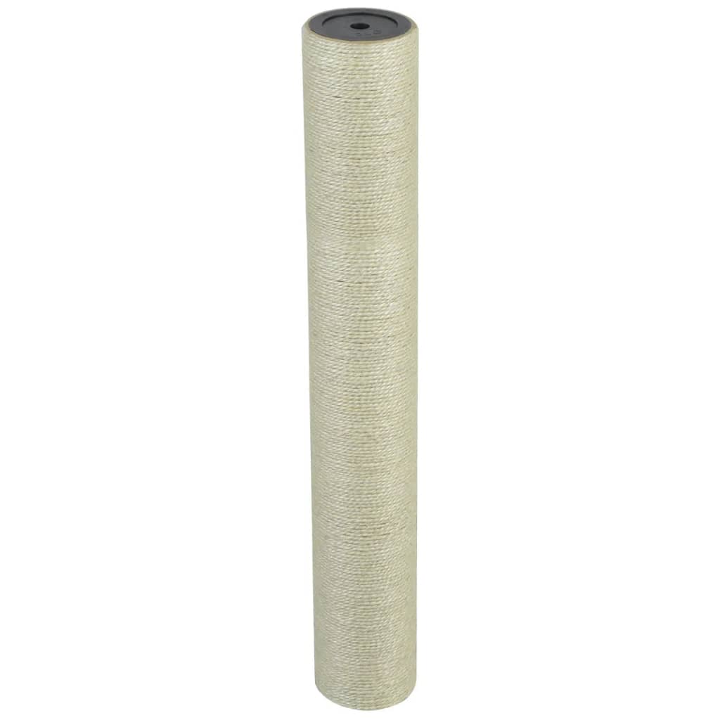 Vidaxl -Katzenkratzer nach 8x55 cm 10 mm Beige