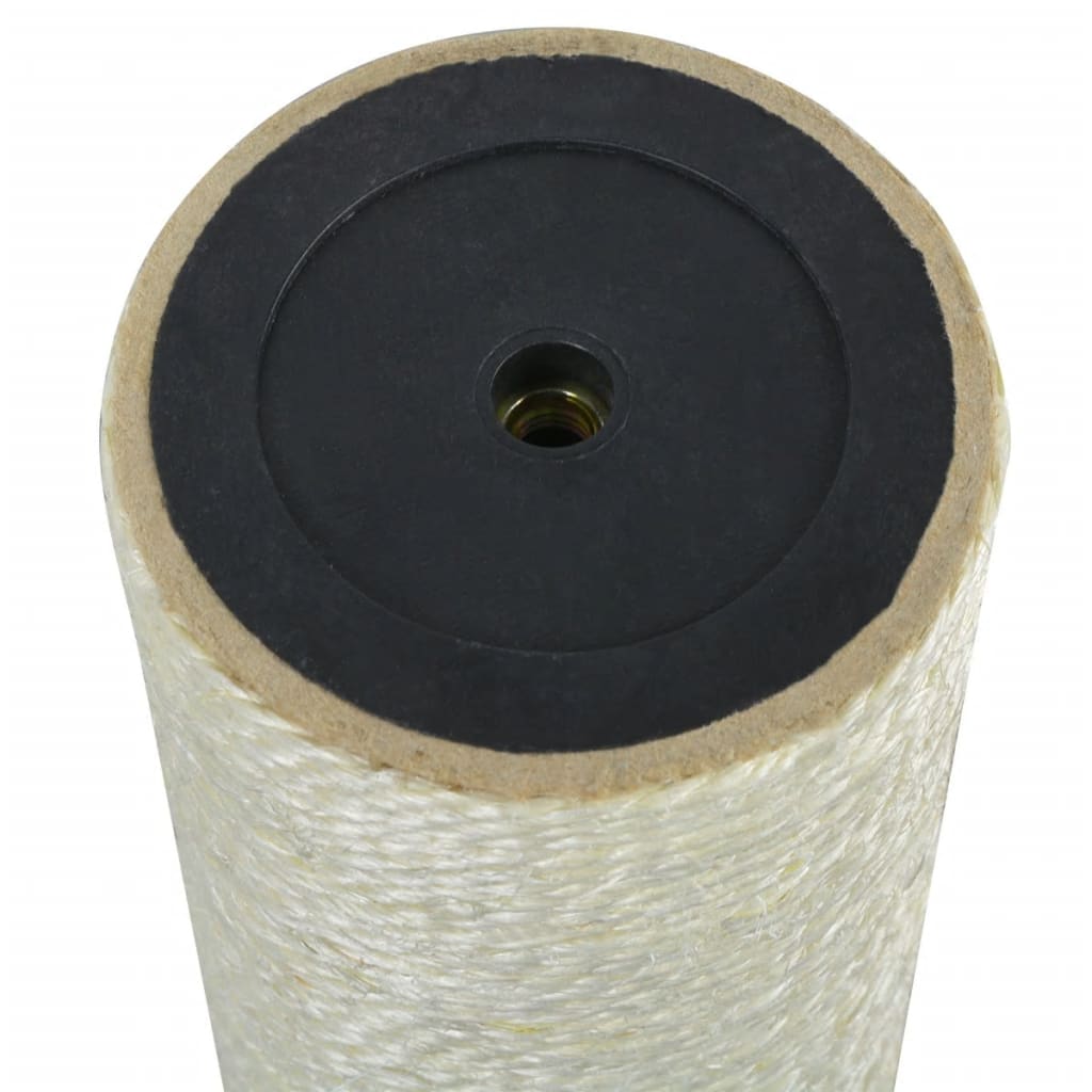 Vidaxl -Katzenkratzer nach 8x15 cm 8 mm Beige
