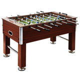 Vidaxl Football Table 60 kg 140x74,5x87,5 cm stalowy brąz