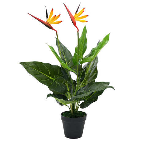 VIDAXL Künstliche Pflanzenparadise Vogelblume 66 cm