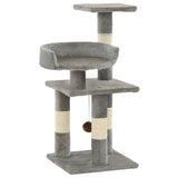 Vidaxl Cat Grakeding Post con graffi di sisal 65 cm grigio