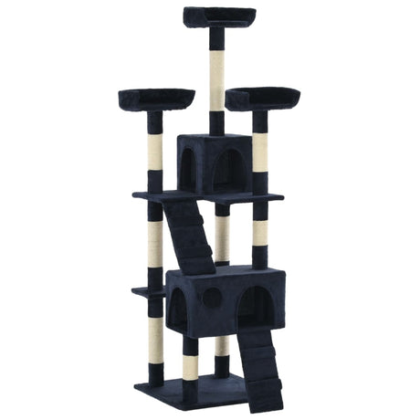 Vidaxl Cat Scraping Post mit Sisal -Kratzern 170 cm blau