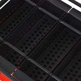 VIDAXL BRIQUETEN Press für Papier 38x31x18 cm Stahl schwarz und rot