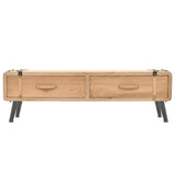 Vidaxl tv-meubel 120x33x35 cm massief vurenhout