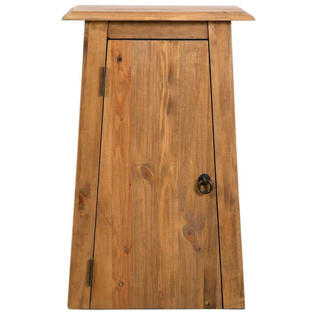 Vidaxl badkamerwandkast 42x23x70 cm gerecycled massief grenenhout