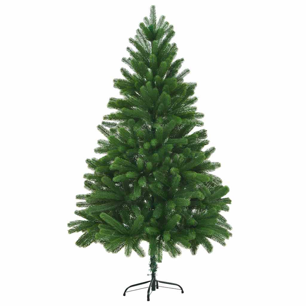 Vidaxl Kunstkerstboom mit lebensechten Nadeln 210 cm Grün