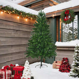 Vidaxl Kunstkerstboom mit lebensechten Nadeln 210 cm Grün