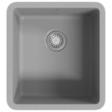 Vidaxl Sink Single Bowl of Granite Grey