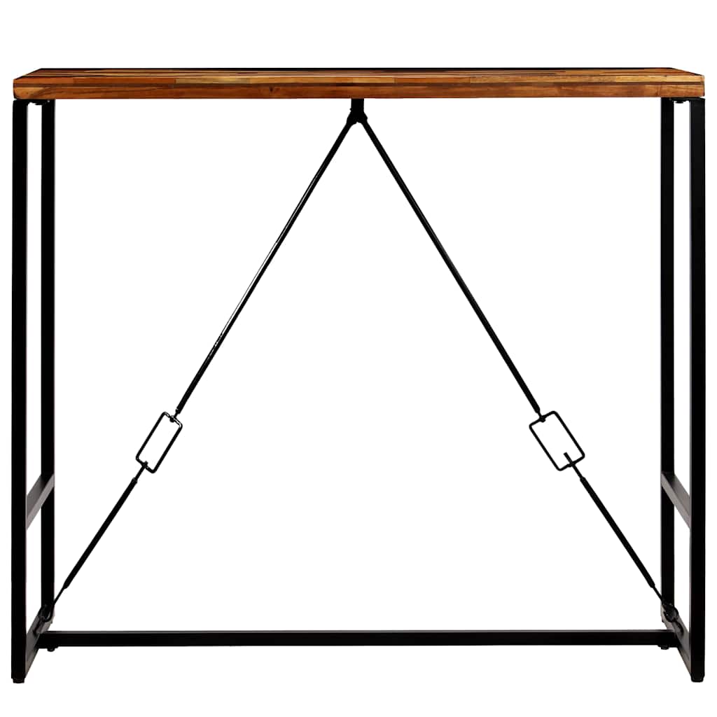 Vidaxl bartafel 120x60x106 cm massief gerecycled hout