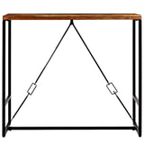Vidaxl bartafel 120x60x106 cm massief gerecycled hout