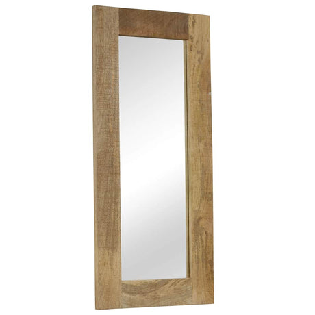 Vidaxl Mirror 50x110 cm Festes Mangoholz