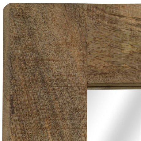 Vidaxl Mirror 50x110 cm Festes Mangoholz