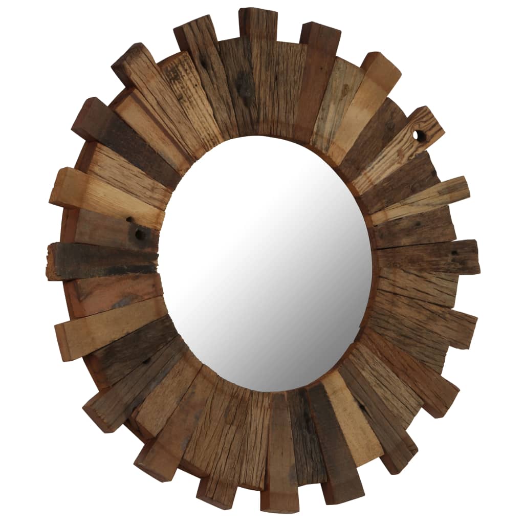 Vidaxl Wall Mirror 70 cm Solid recycled wood