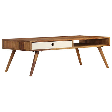 Vidaxl salontafel 110x50x35 cm massief acaciahout