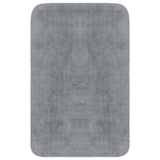 Vidaxl Bathmatting Set Fabric Gris 3 pièces