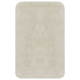 Vidaxl Bademattierungs-Set Fabric Weiß 2-Teile