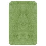 Vidaxl Bathmatting Set Tissu vert 2 parties