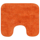 Vidaxl BathMatting Set tyg Orange 2-Part