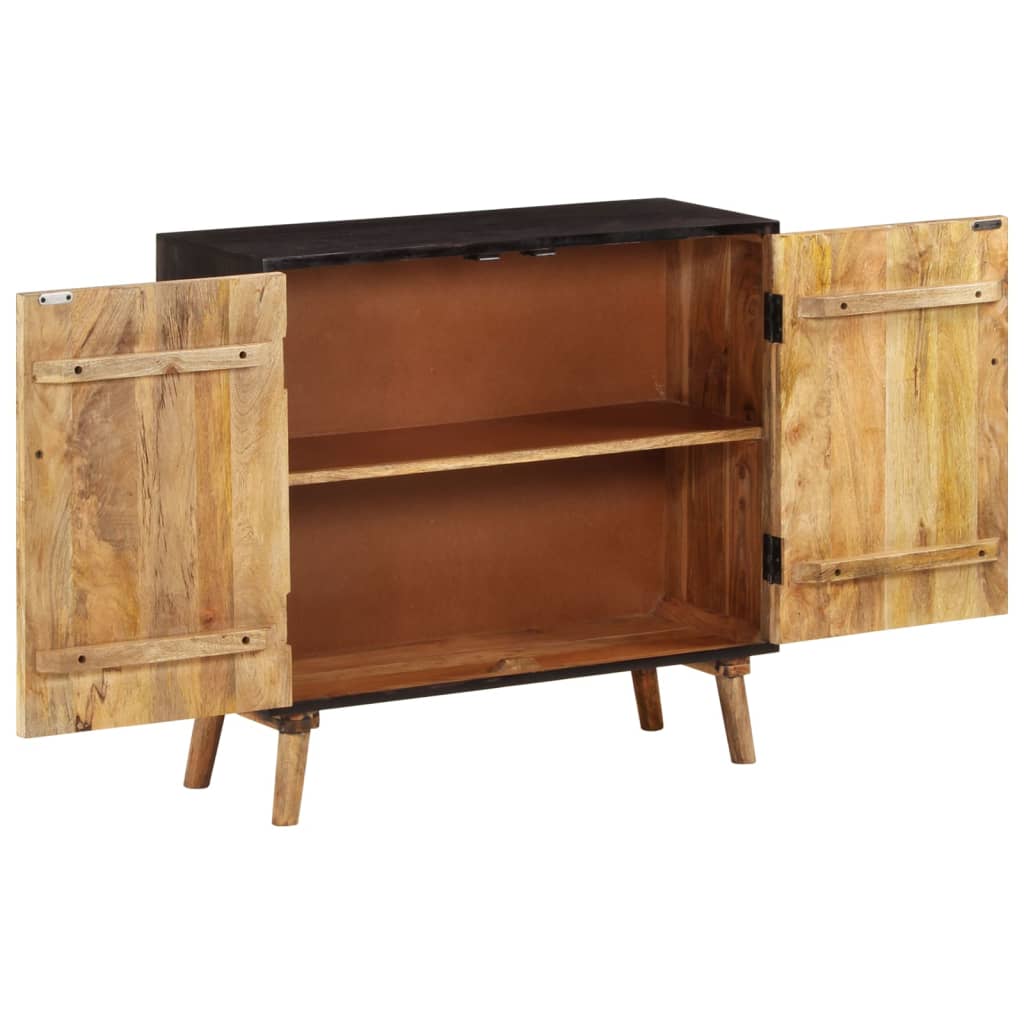 Vidaxl dressoir 85x30x75 cm massief mangohout