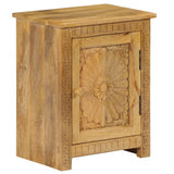 Vidaxl nachtkastje 40x30x50 cm massief mangohout
