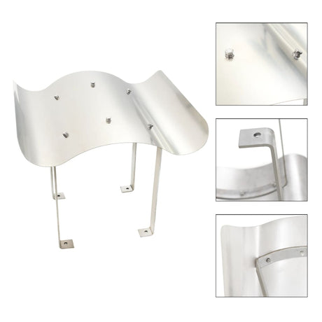 Vidaxl Chimney Cap Edelstahl 50 x 50 x 37 cm