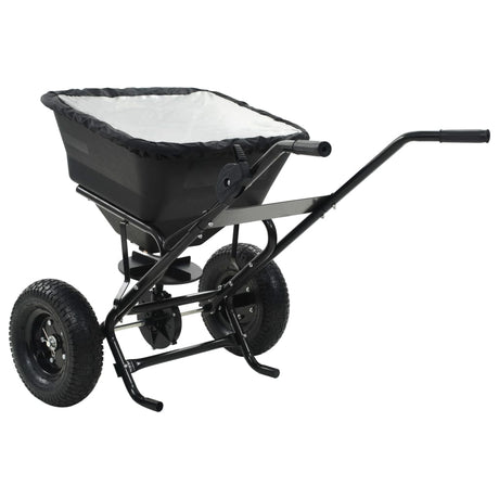 Vidaxl strooiwagen duwmodel 45 l 106x73x76 cm pvc en staal