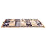 Vidaxl lattenbodem met 42 latten 7 zones 100x200 cm