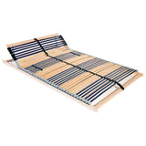 Vidaxl lattenbodem met 42 latten 7 zones 120x200 cm