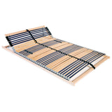 Vidaxl lattenbodem met 42 latten 7 zones 140x200 cm