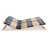Vidaxl lattenbodem met 42 latten 7 zones 120x200 cm