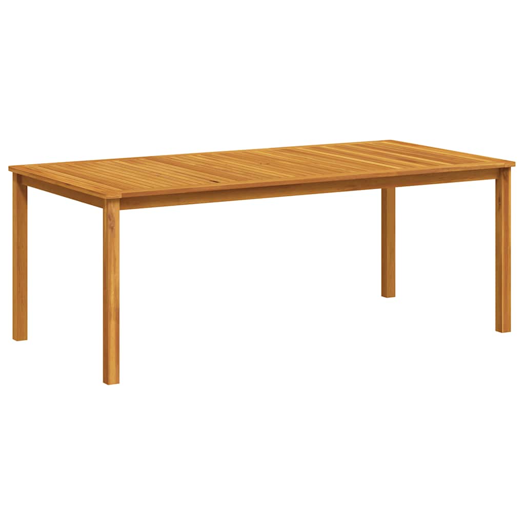 Vidaxl tuintafel 200x100x74 cm massief acaciahout