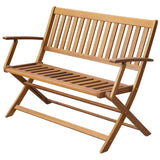 Vidaxl tuinbank 120 cm massief acaciahout