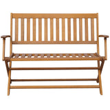 Vidaxl tuinbank 120 cm massief acaciahout
