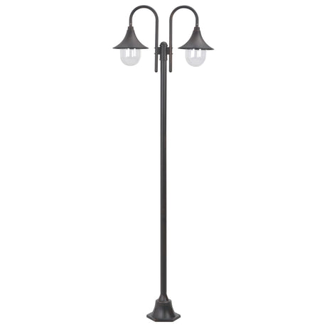 Vidaxl Pale Lighting Garden E27 220 cm Aluminium Bronze 2-Stück
