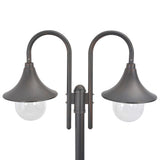 Vidaxl Pale Lighting Garden E27 220 cm Aluminium Bronze 2-Stück