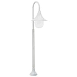 VidaXl Paal Lighting Garden E27 120 CM Aluminum White