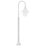 VidaXl Paal Lighting Garden E27 120 CM Aluminum White