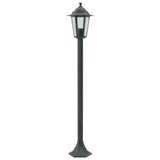 VidaXl Pile Lighting for Garden E27 110 CM Aluminum Dark green 6 sts