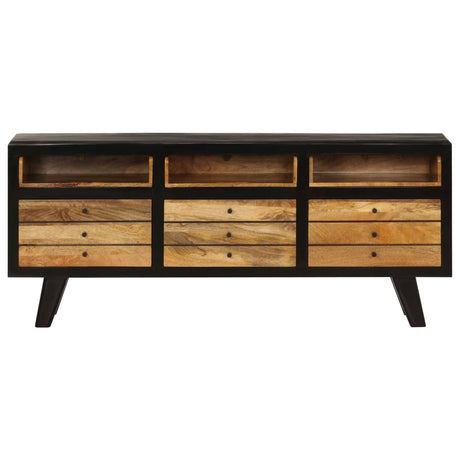 Vidaxl tv-meubel 120x30x50 cm massief mangohout