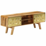 Vidaxl tv-meubel 120x30x45 cm massief mangohout