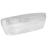 Vidaxl salontafel 100x50x28 cm gehamerd aluminium zilver